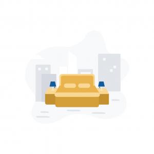 1 Double Bed 1 Sofa Bed room in Campanile Hotel & Restaurant Amsterdam Zuid-Oost